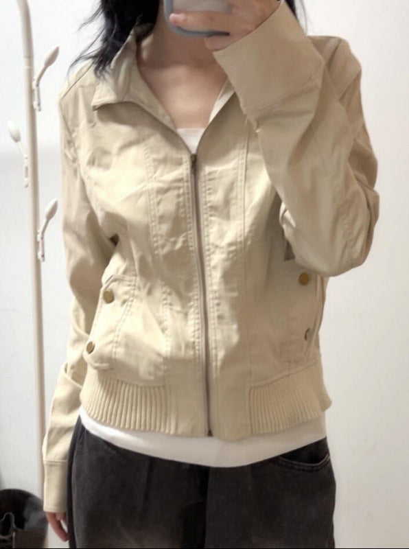 Giacca Retrò Americana | Stile Elegante e Leggerezza Autunnale