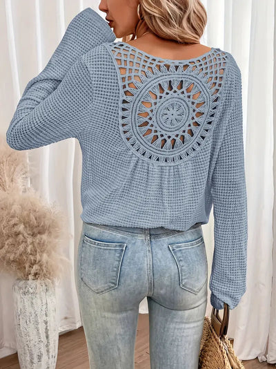 Maya | Top Manica Lunga Elegante