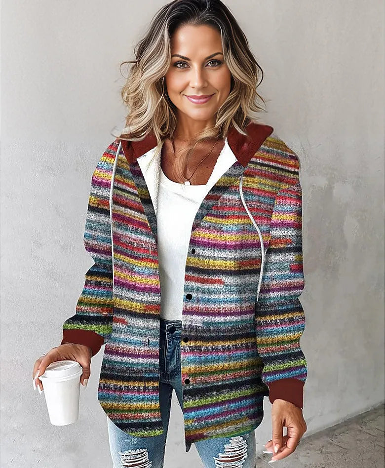 EMILIA™ | FELPA CON CAPPUCCIO ELEGANTE