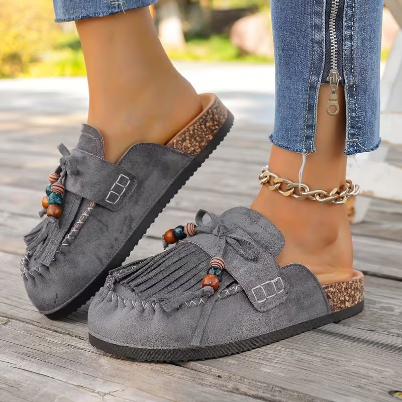 Elena | Sandali Boho da Donna con Nappine Zara
