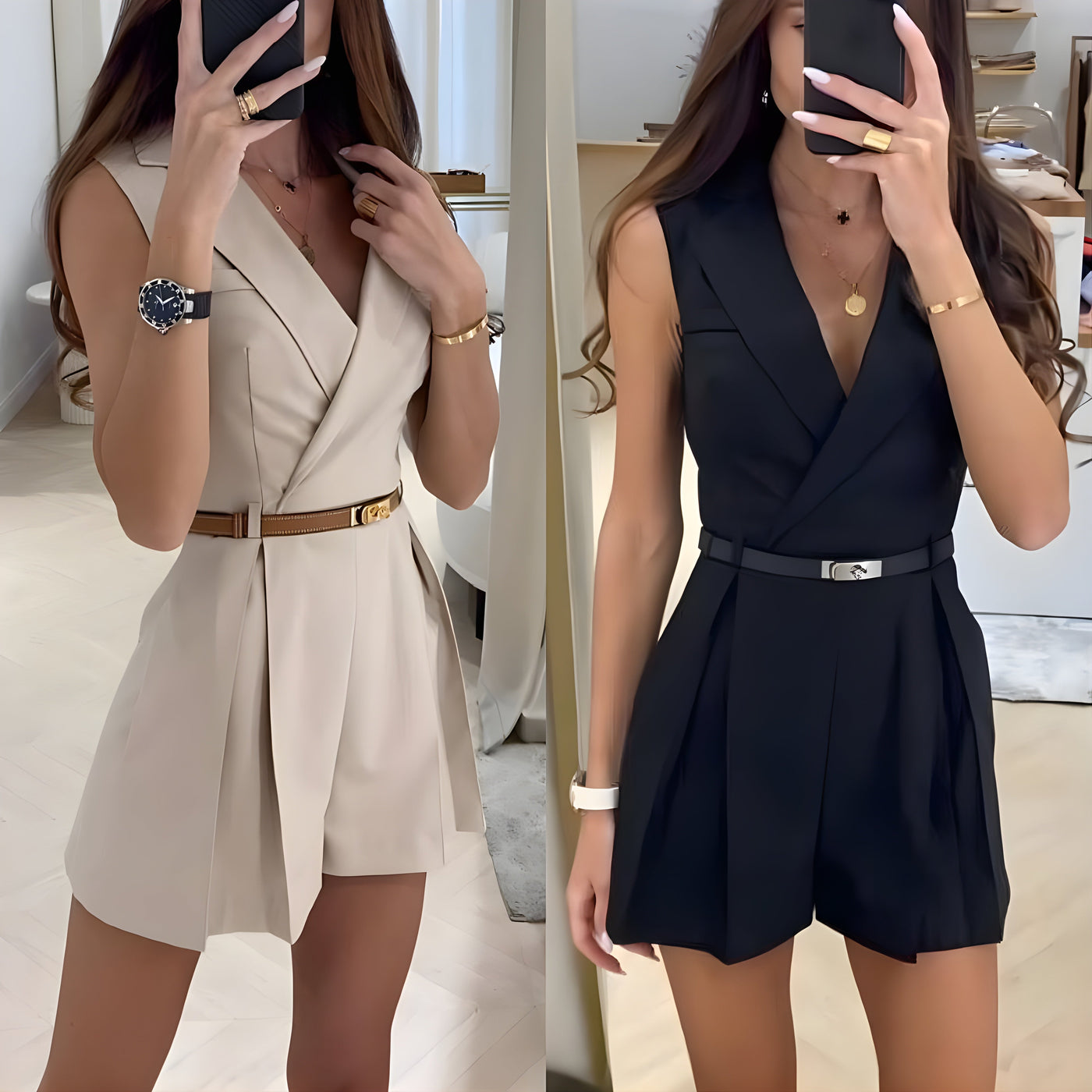 Iris | Abito Romper Elegante