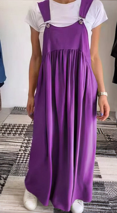 Camille | Vestito Fluido Senza Maniche per uno Stile Casual-Chic