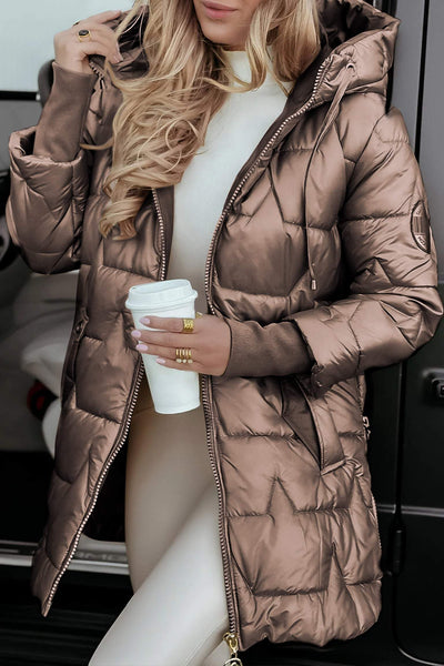 Alice | Giacca in Lana da Donna con Cappuccio