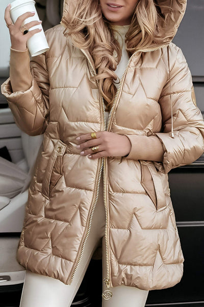 Alice | Giacca in Lana da Donna con Cappuccio
