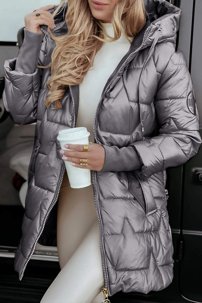 Alice | Giacca in Lana da Donna con Cappuccio