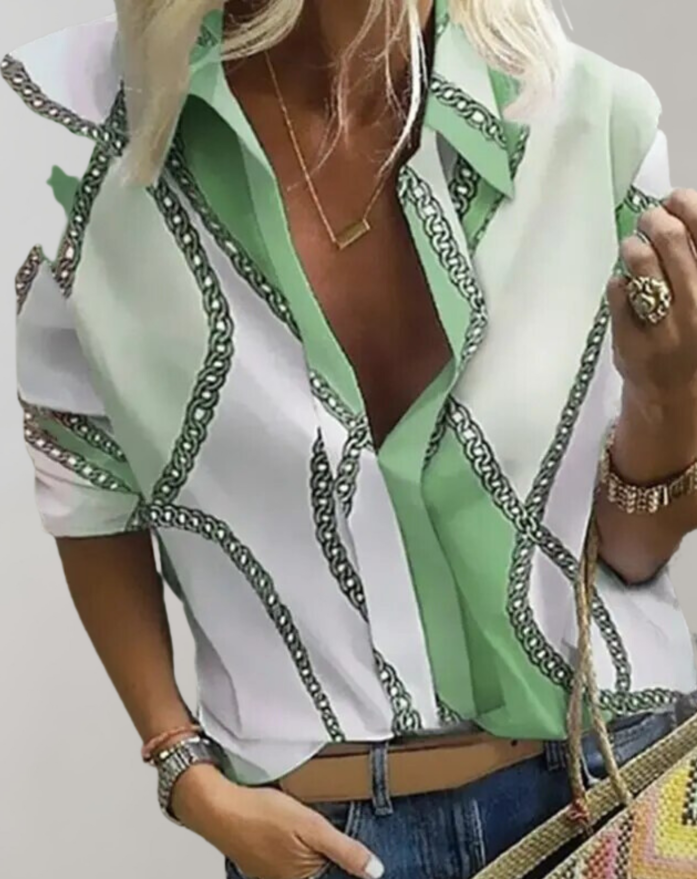 Isa | Camicetta Casual Elegante A Maniche Lunghe