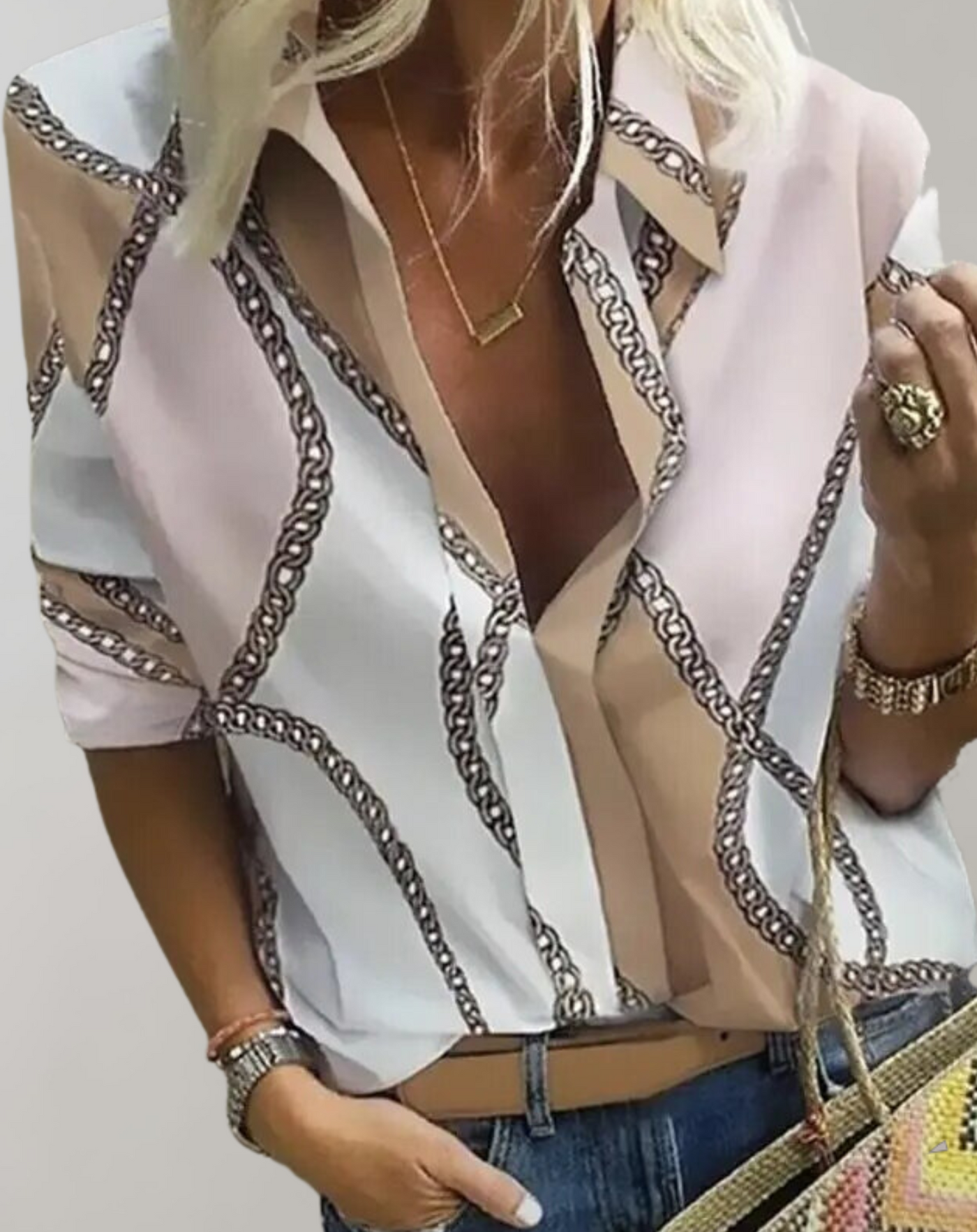 Isa | Camicetta Casual Elegante A Maniche Lunghe