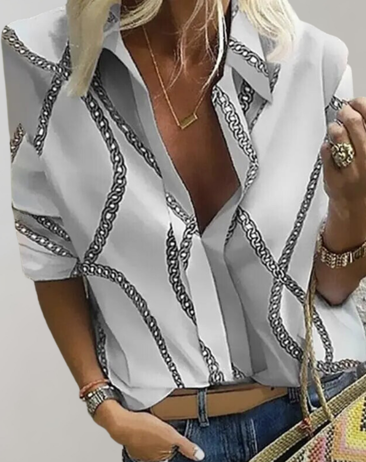 Isa | Camicetta Casual Elegante A Maniche Lunghe