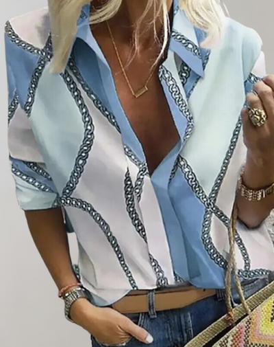 Isa | Camicetta Casual Elegante A Maniche Lunghe