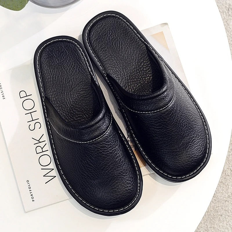 Matteo | Pantofole Uomo Eleganti in Pelle Vegana