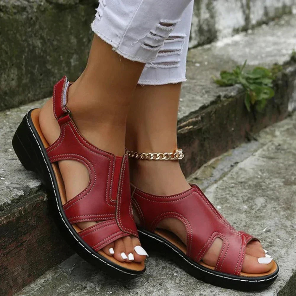 Valentina | Sandali Donna con Tacco Stabile e Soletta Comfort