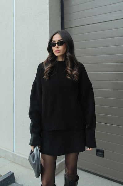 Sibilla | Set Donna Maglione Oversize & Gonna