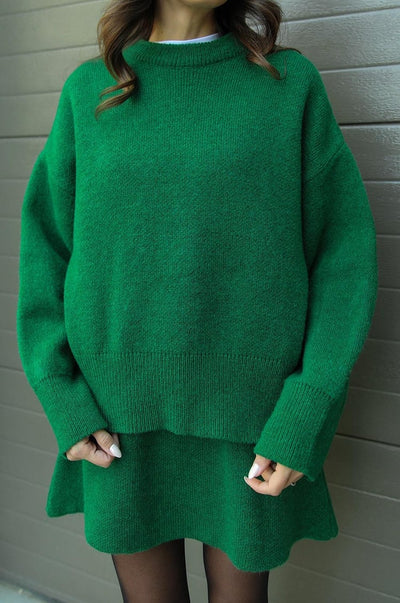 Sibilla | Set Donna Maglione Oversize & Gonna