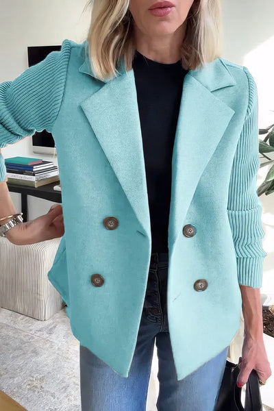 Claire | Cardigan Lungo Patchwork Chic e Super Comodo