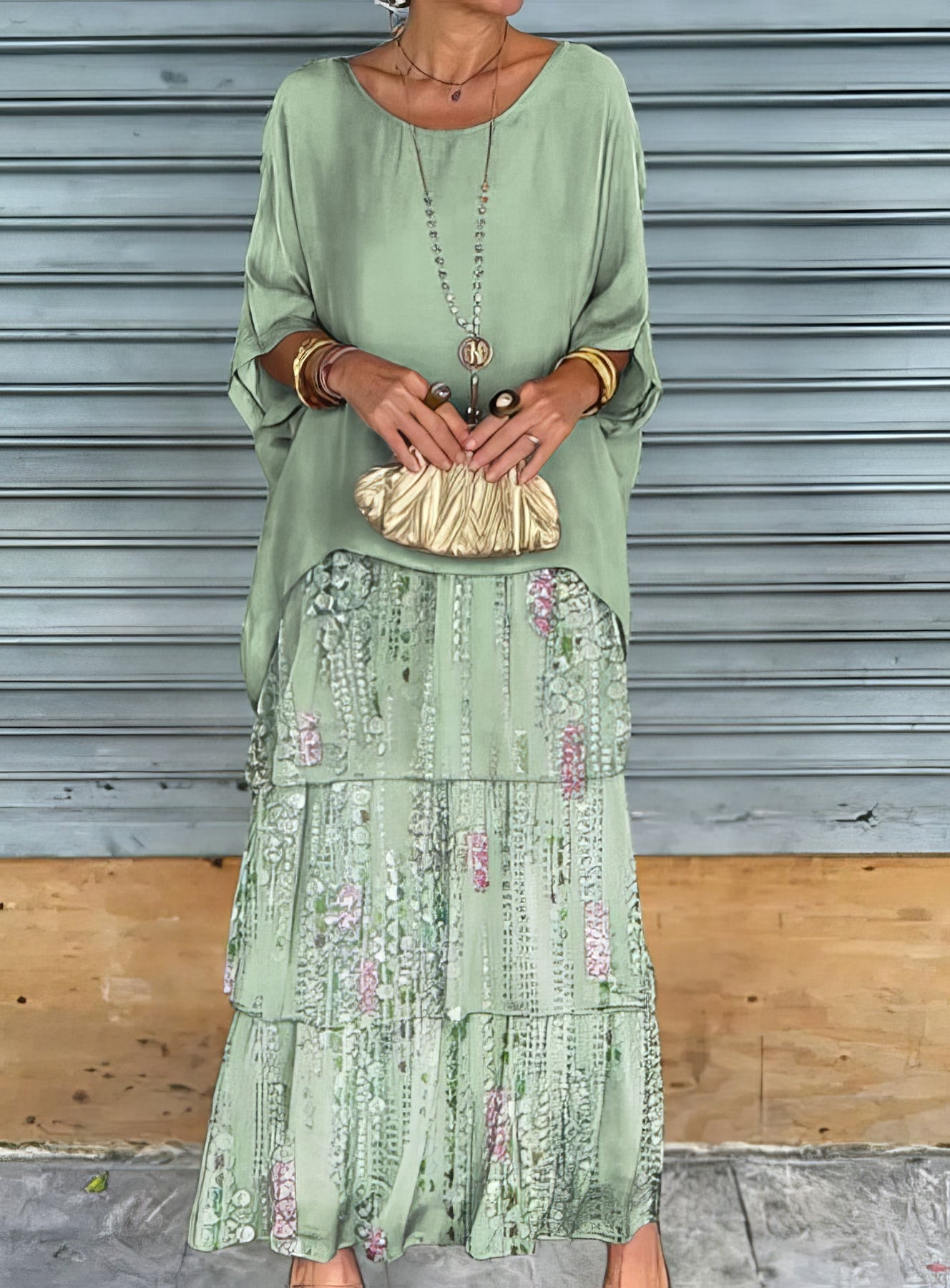 Caroline | Abito Maxi Elegante e Confortevole per Ogni Occasione