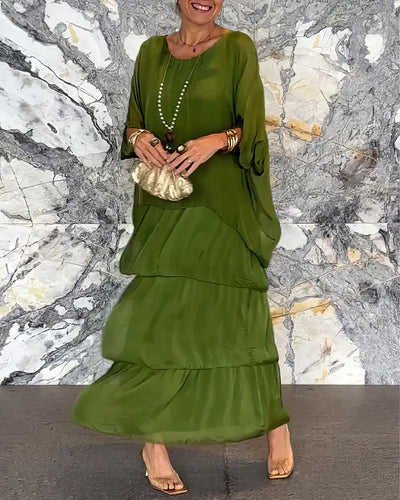 Caroline | Abito Maxi Elegante e Confortevole per Ogni Occasione