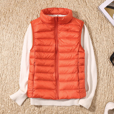 Galora - Nuovo gilet inverno con piume d'anatra bianche