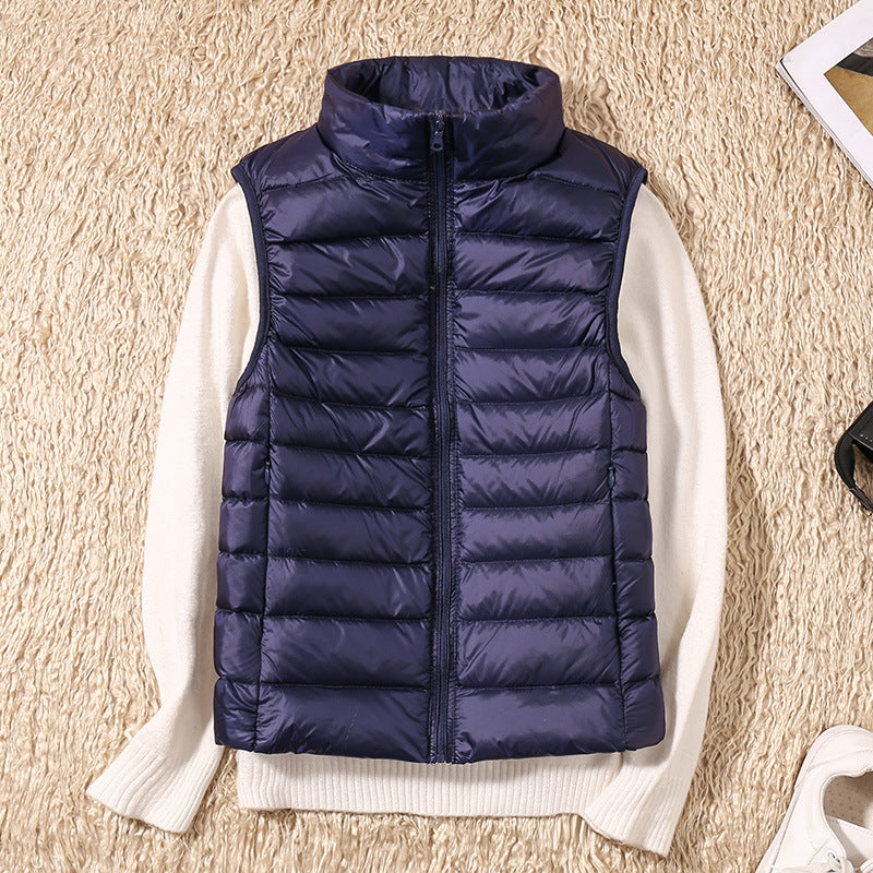 Galora - Nuovo gilet inverno con piume d'anatra bianche